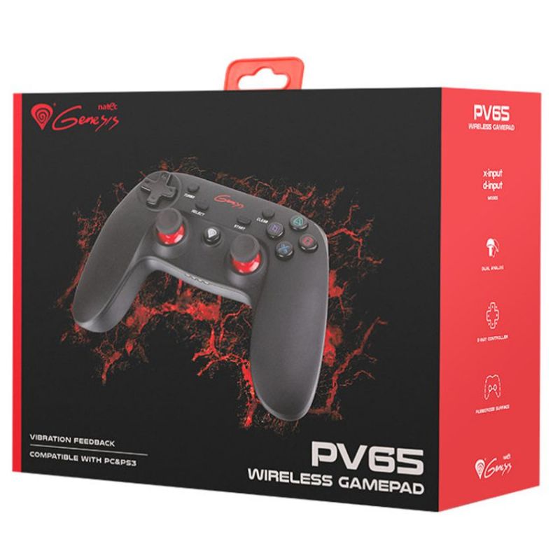 Genesis PV65 GamePad Gaming Inalámbrico PC PS3 imagen 3