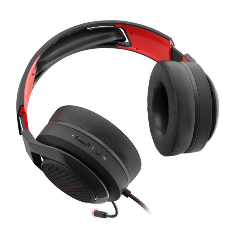 Genesis Radon 610 Auriculares Gaming 7.1 USB Negro y Rojo imagen 2