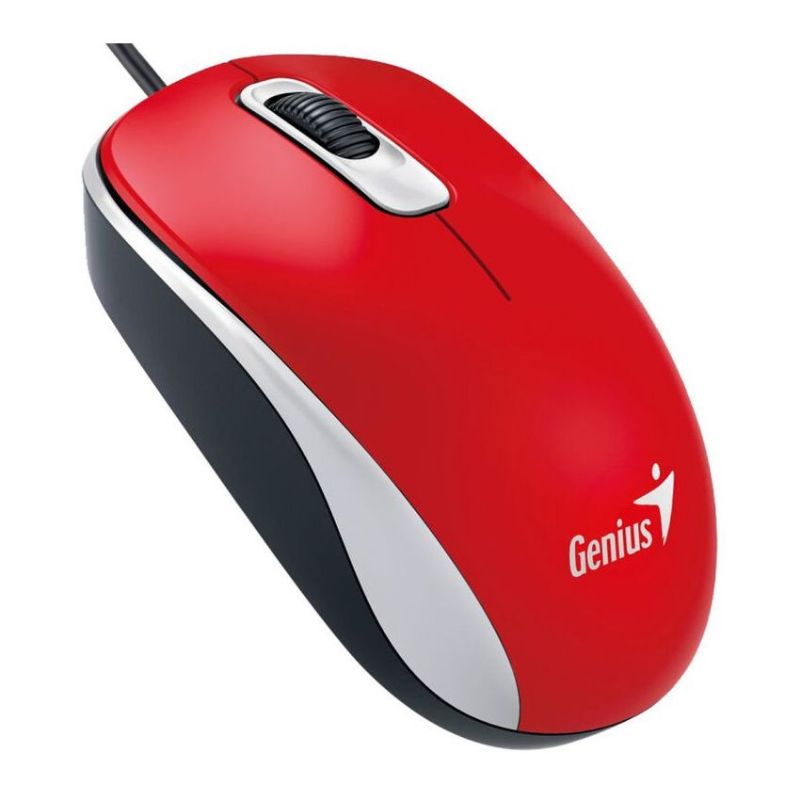Genius DX 110 Ratón USB Rojo