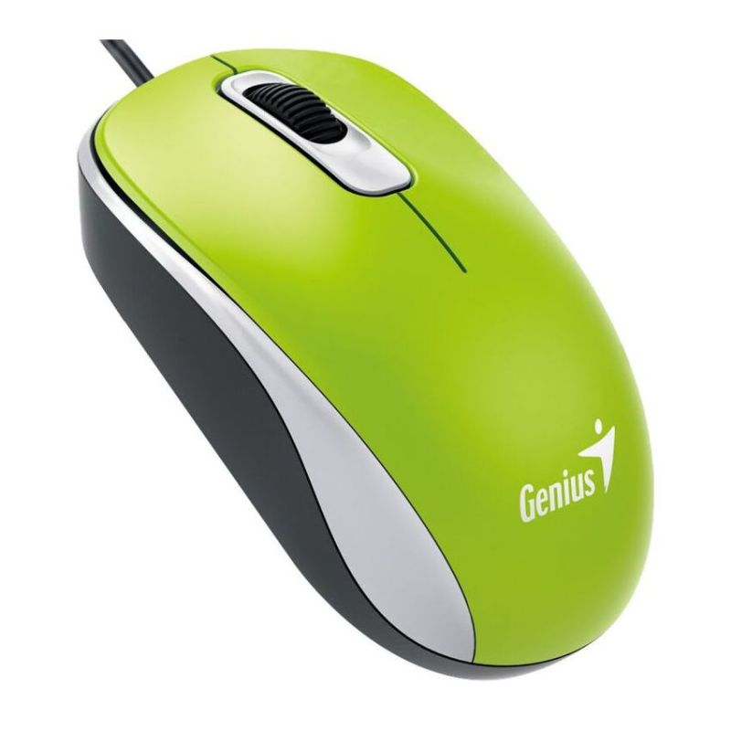 Genius DX 110 Ratón USB Verde