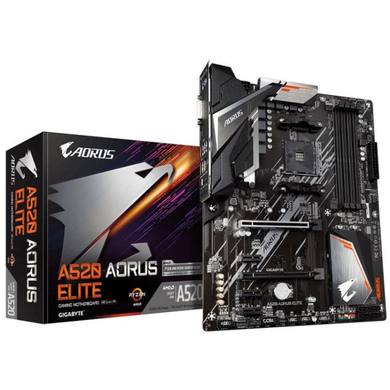 Gigabyte A520 Aorus Elite Placa Base ATX AM4