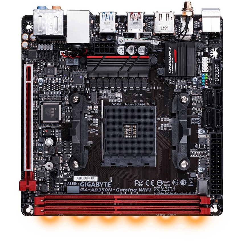 Gigabyte AB350N-Gaming Wifi imagen 2