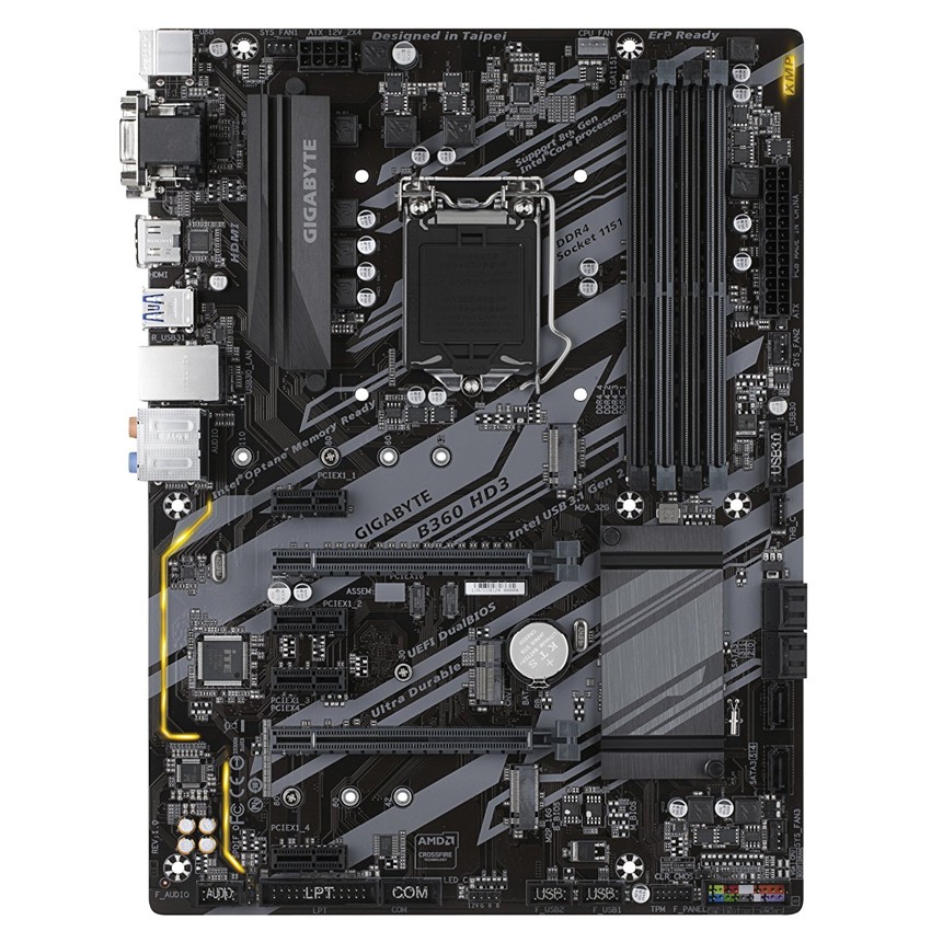 Gigabyte B360 HD3 imagen 2