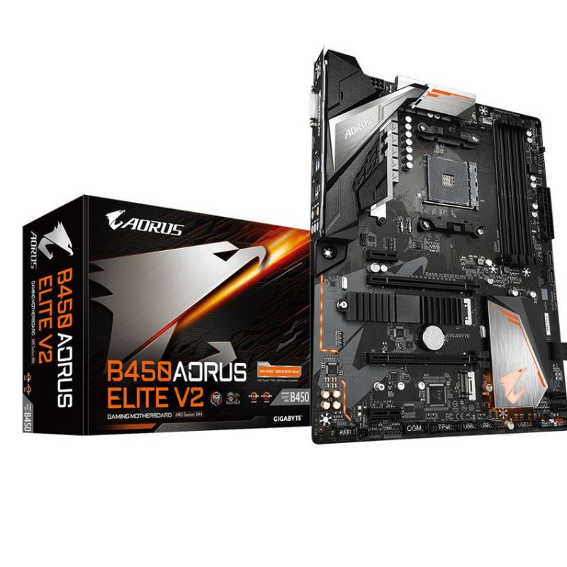 Gigabyte B450 Aorus Elite V2 Placa Base ATX AM4