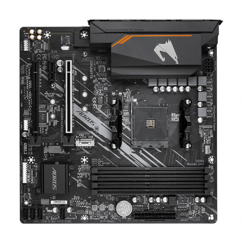 Gigabyte B550M Aorus Elite Paca Base MicroATX AM4 imagen 2
