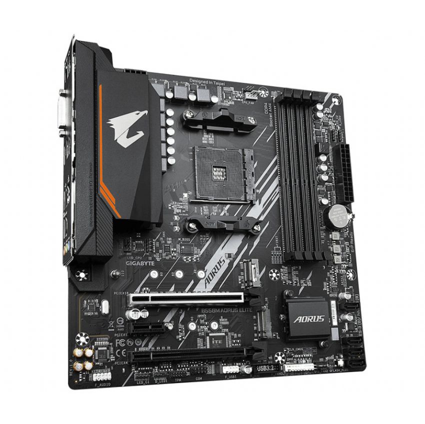 Gigabyte B550M Aorus Elite Paca Base MicroATX AM4 imagen 3