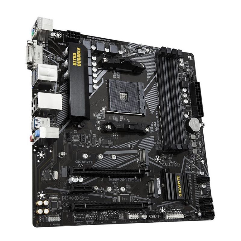 Gigabyte B550M DS3H imagen 3