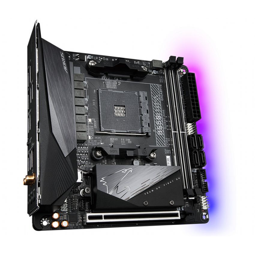 Gigabyte B550i Aorus Pro AX Placa Base MiniITX AM4 imagen 4