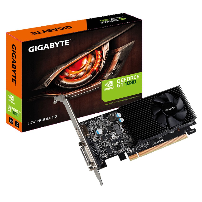 Gigabyte GT1030 2GB DDR5 Low Profile