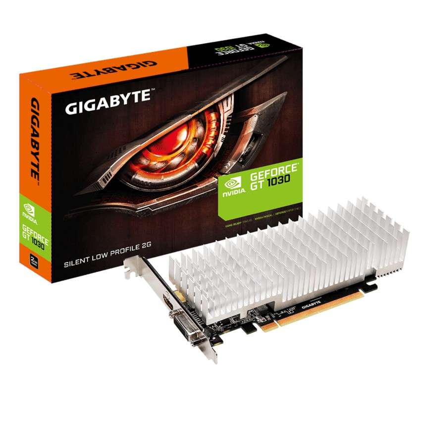 Gigabyte GT1030 Silent 2GB DDR5 Low Profile