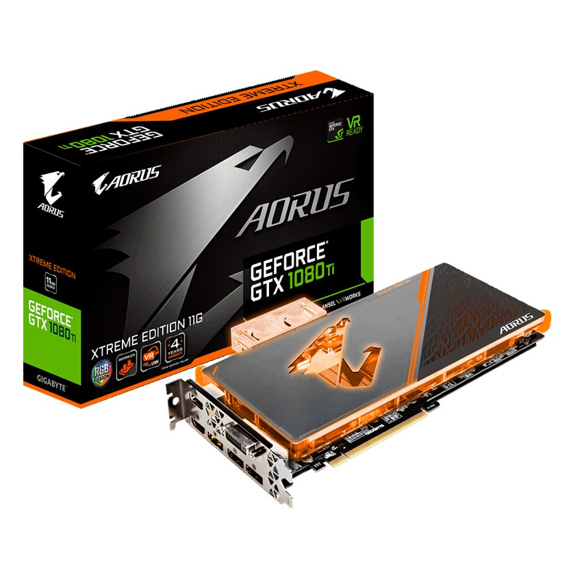 Gigabyte GTX 1080Ti WaterForce 11GB DDR5 Extreme Edition