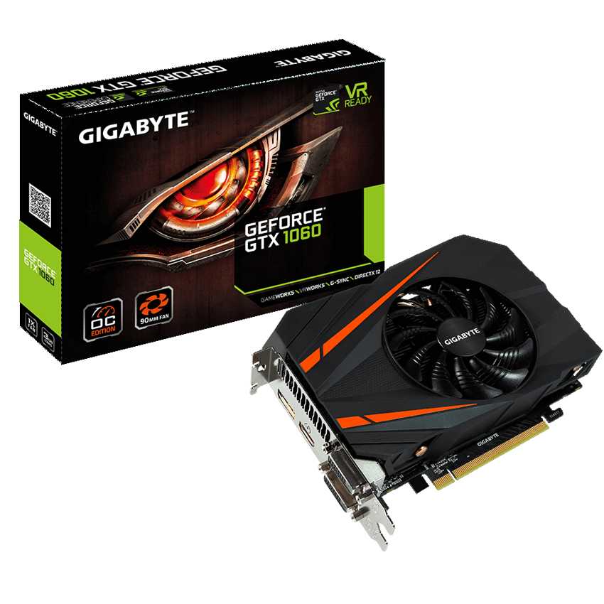 Gigabyte GTX1060 Mini ITX OC 3GB DDR5