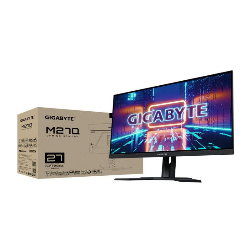 Gigabyte Gaming M27Q-EK 27" 2560x1440 HDMI-DP imagen 5