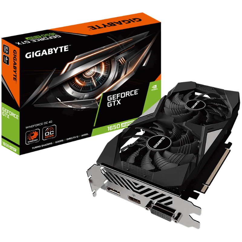 Gigabyte GeForce GTX 1650 Super WindForce OC 4 GB DDR5
