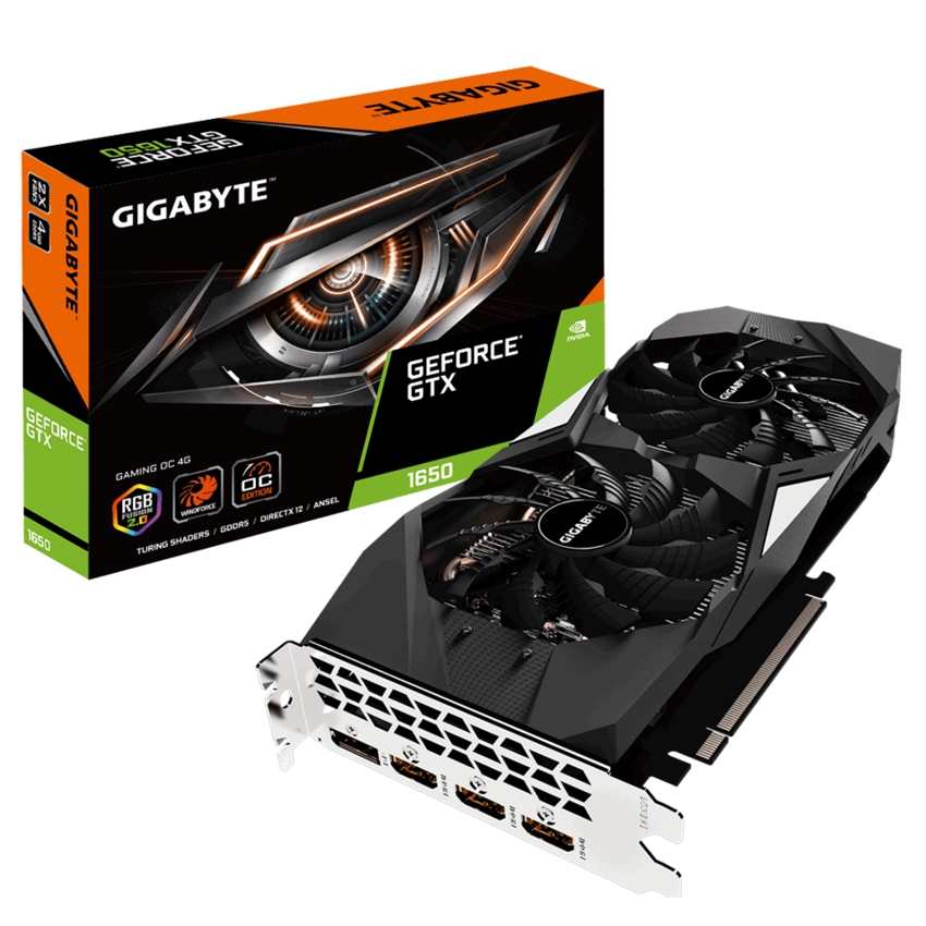 Gigabyte GeForce Gaming GTX 1650 OC 4 Gb. DDR5
