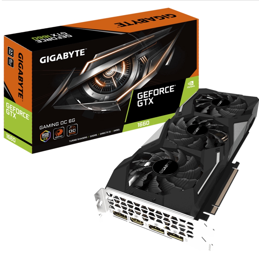 Gigabyte GeForce Gaming GTX 1660 OC 6 Gb. DDR5