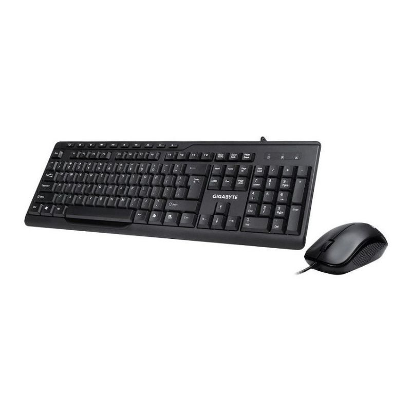 Gigabyte KM6300 Teclado y Ratón Negro USB