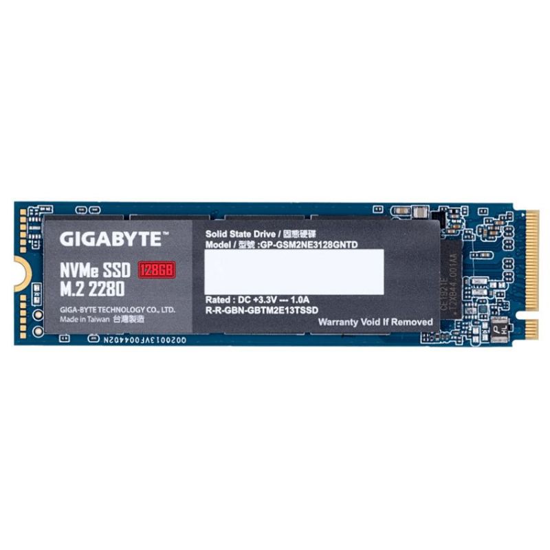 Gigabyte M.2 Nvme Disco Duro PCI-E x2 128Gb imagen 2
