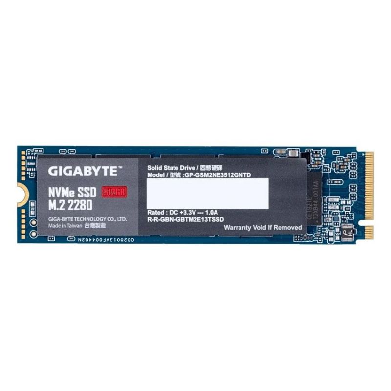 Gigabyte M.2 Nvme PCI-E x2 512 GB