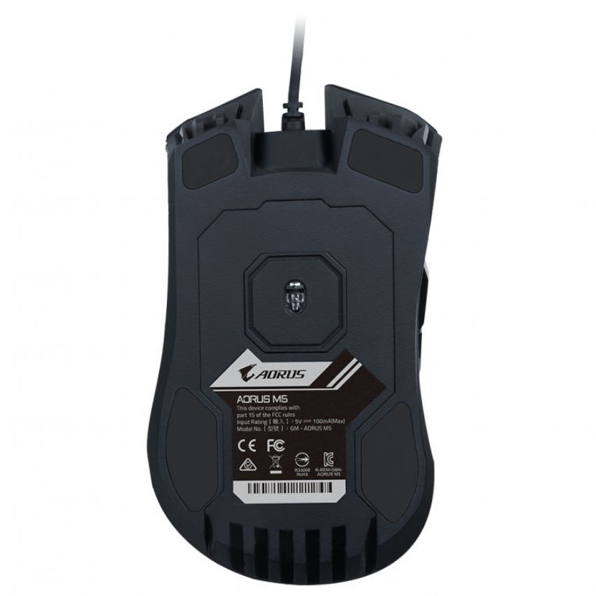 Gigabyte M5 Aorus Ratón Gaming 16000DPI RGB imagen 5