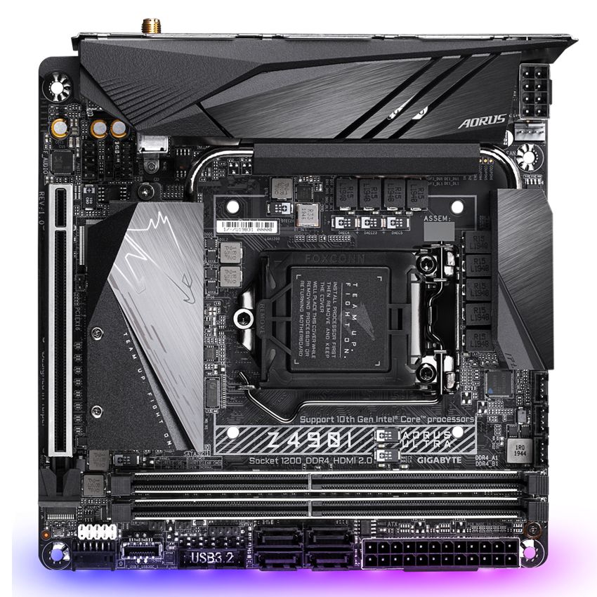 Gigabyte Z490I Aorus Ultra Placa Base Mini ITX imagen 3
