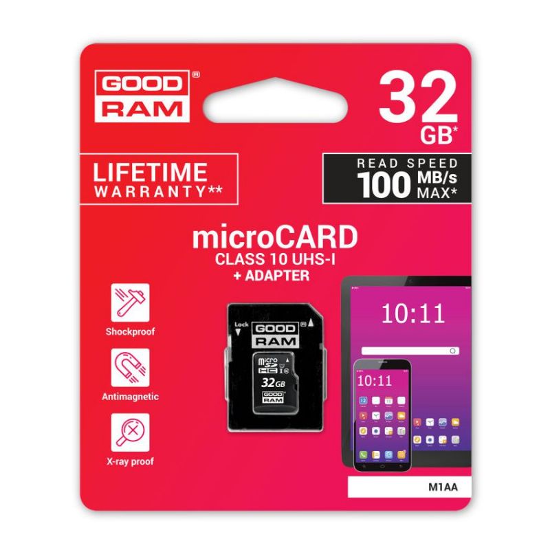 GoodRam Micro SD 64 GB Clase 10 UHS-I con Adaptador imagen 5