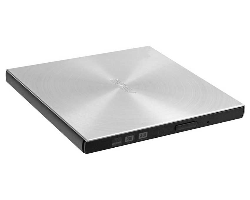 Grabadora Externa ASUS DVD Slim Plata