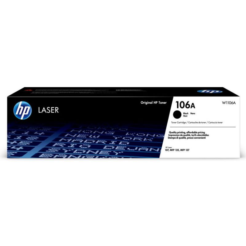 HP 106A Toner Original Negro