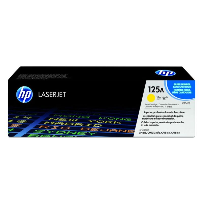 HP 125A Toner Original Amarillo