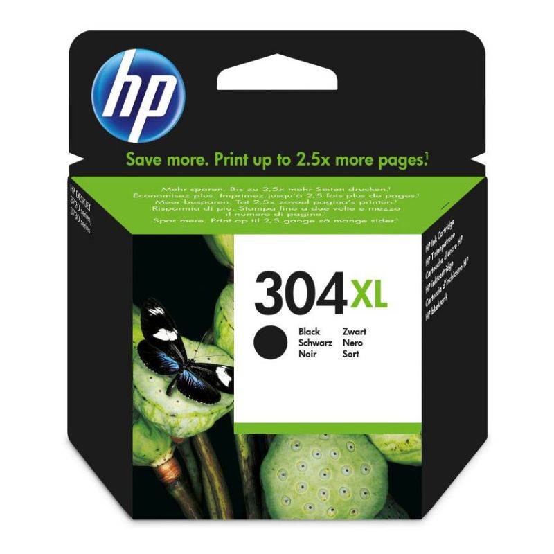 HP 304XL Negro Cartucho de Tinta Original Alta Capacidad