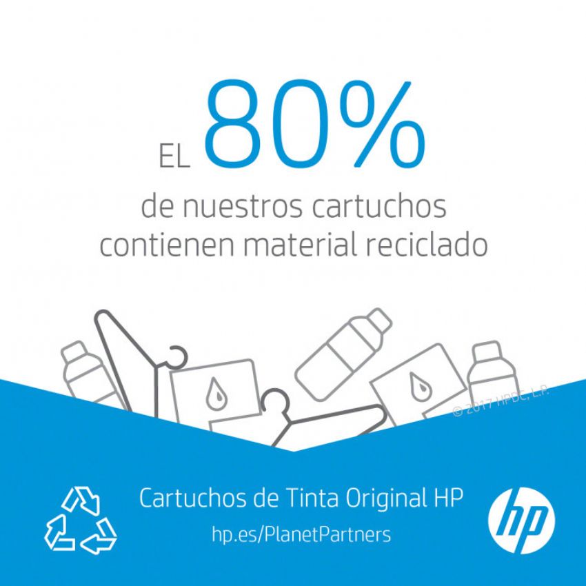 HP 305XL Negro Cartucho de Tinta Original Alta Capacidad imagen 3