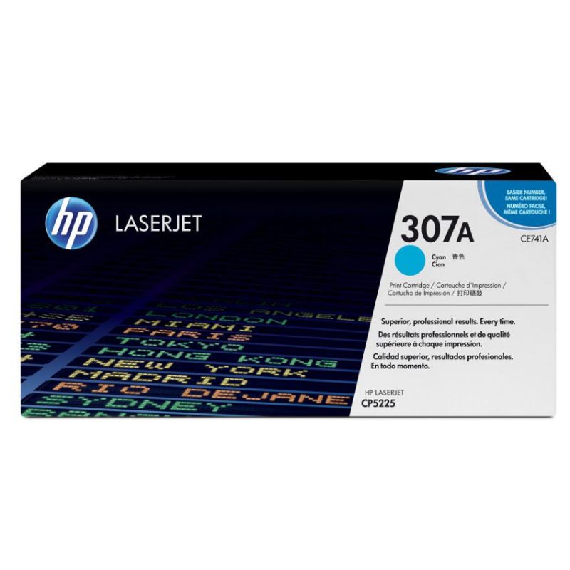 HP 307A Toner Original Cian