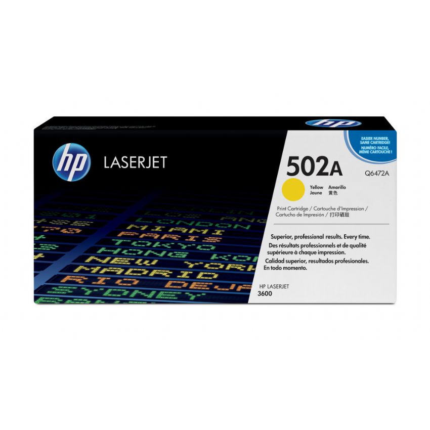 HP 501A Toner Original Amarillo