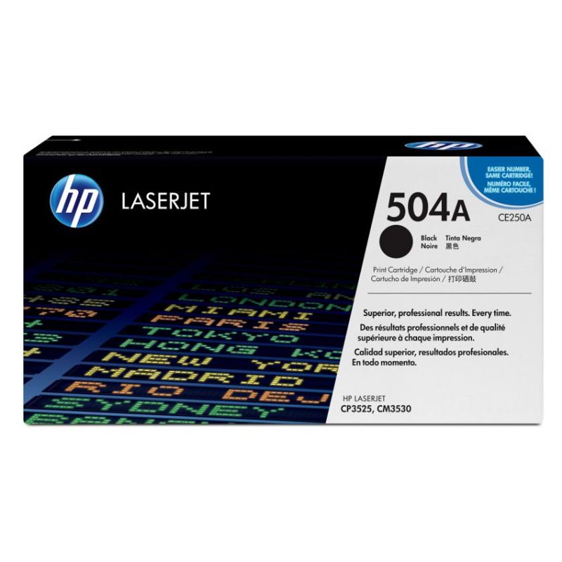 HP 504A Toner Original Negro