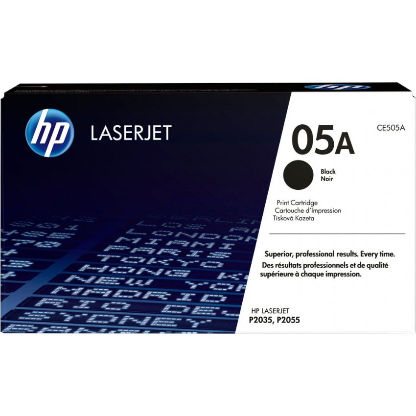 HP 5A Negro Toner Original