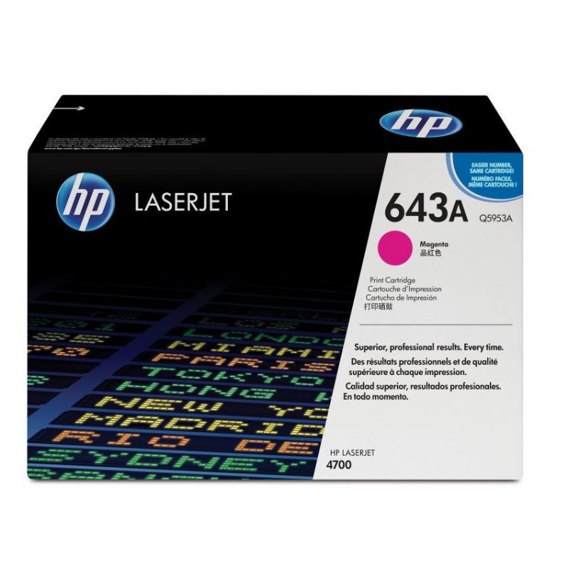 HP 643A Toner Original Magenta