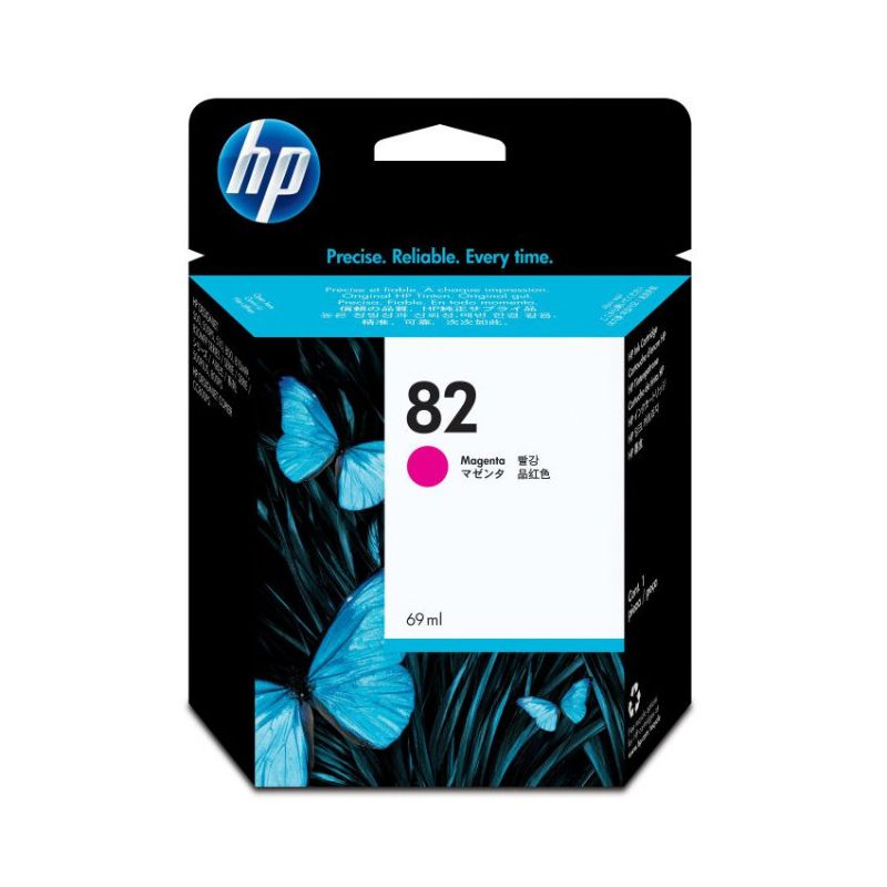 HP 82 Magenta Cartucho de Tinta Original