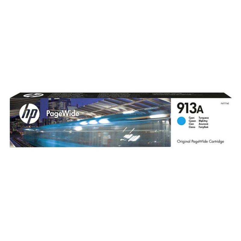 HP 913A Cian Cartucho de Tinta Original