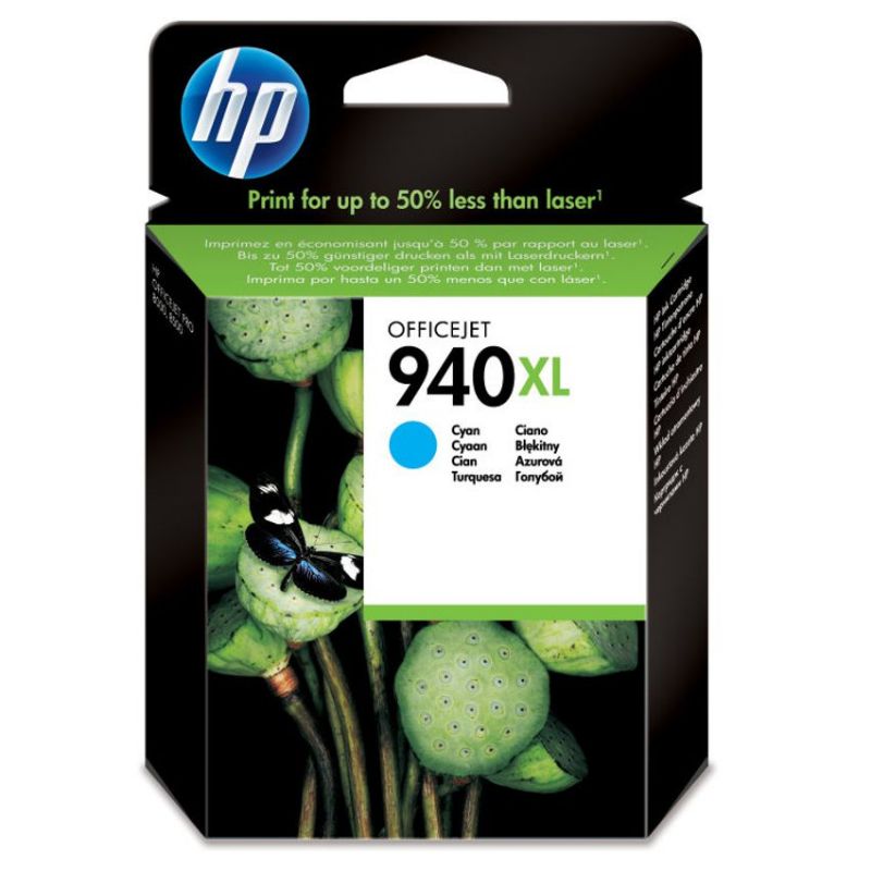 HP 940XL Cian Cartucho de Tinta Original Alta Capacidad