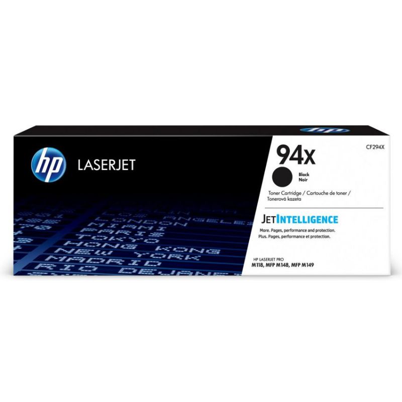 HP 94X Toner Original Negro Alta Capacidad