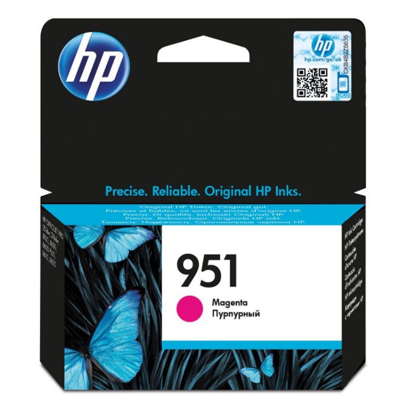 HP 951 Magenta Cartucho de Tinta Original