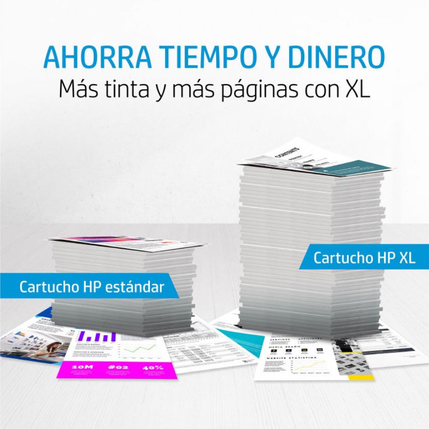 HP 963 Magenta Cartucho de Tinta Original imagen 2