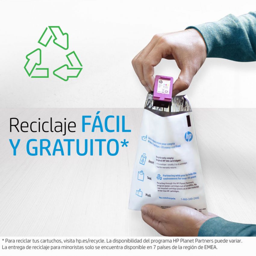 HP 963 Magenta Cartucho de Tinta Original imagen 3