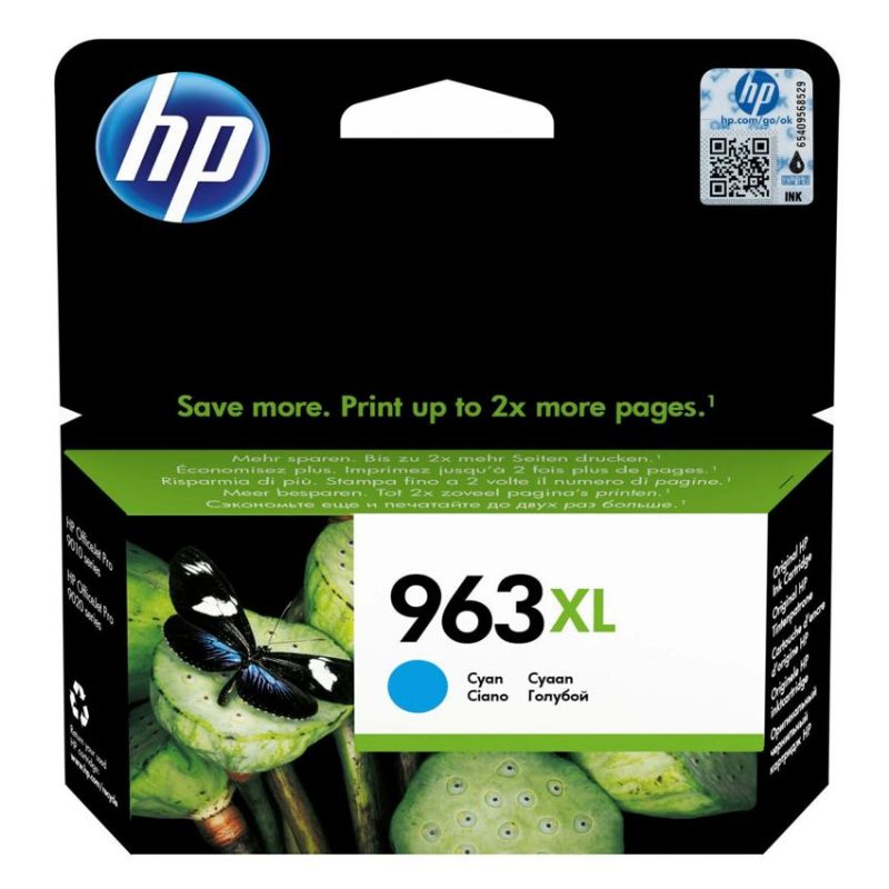 HP 963XL Cian Cartucho de Tinta Original Alta Capacidad