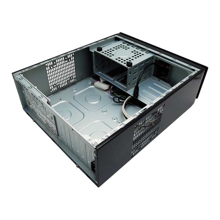 HTPC Nox Media II frontal aluminio