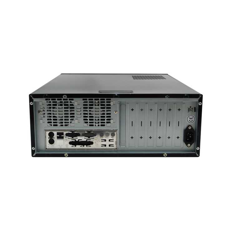 HTPC Nox Media II frontal aluminio imagen 2