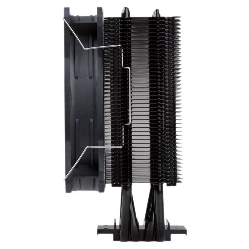 Hiditec C12 Ventilador de CPU 120mm PWM Negro imagen 2