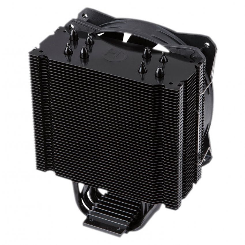 Hiditec C12 Ventilador de CPU 120mm PWM Negro imagen 3