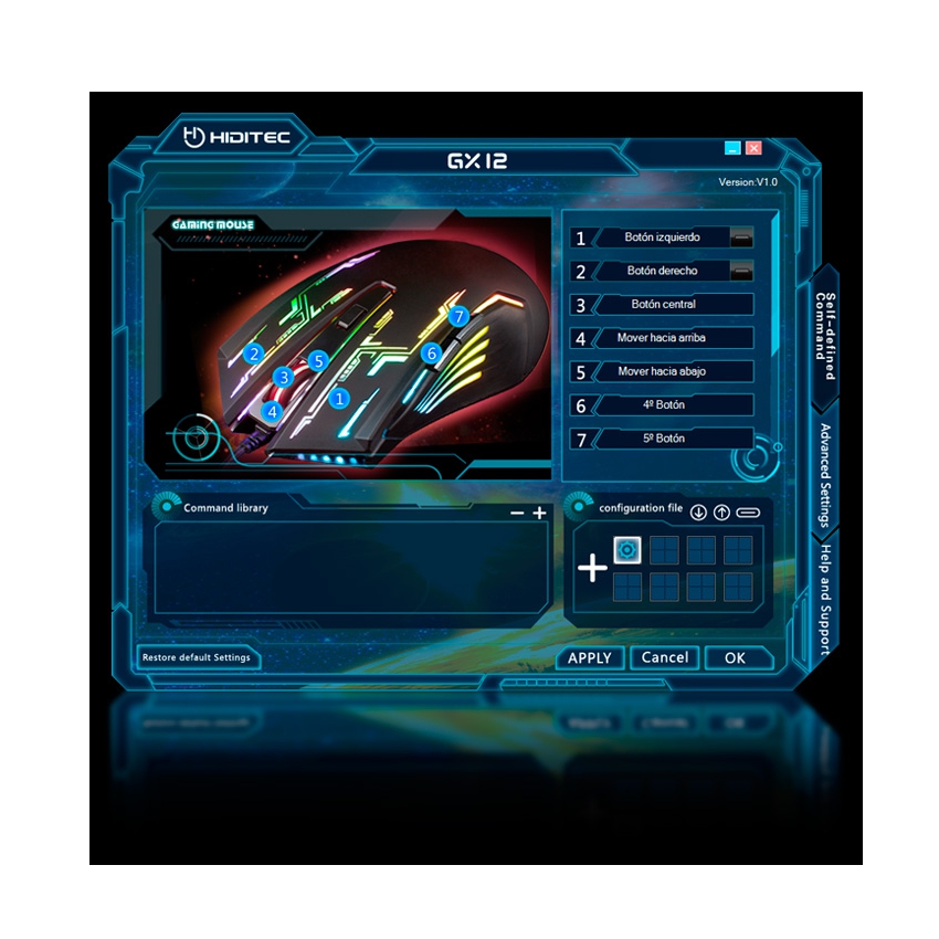 Hiditec Gaming GX12 imagen 5