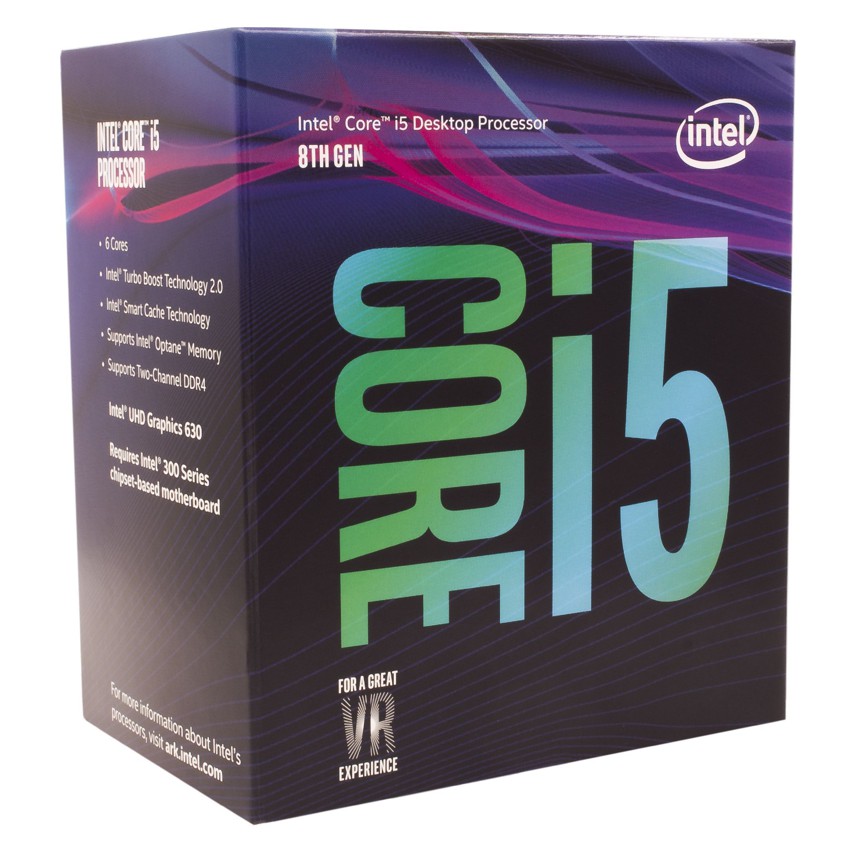Intel i5-8400 2.8 Ghz 8th Generación